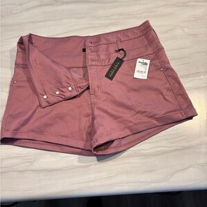 Charlotte Russe Mauve High Waist Women's Shorts